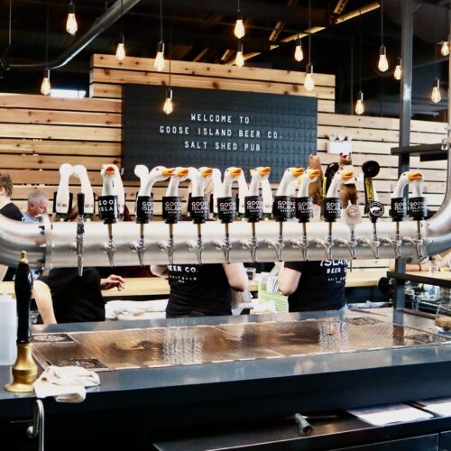 Goose Island Beer Tap Installation Commercial Beer Tap Installation by Brass Tap Beverage Systems in Chicago